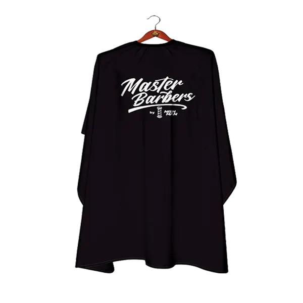 [1856] Nishman Capa Master Barbers Negra (LETRA PLATEADA)