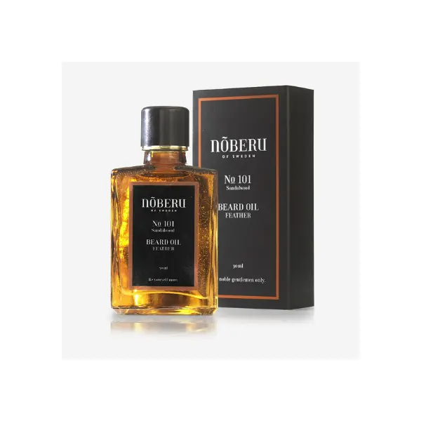 NOBERU ACEITE PARA BARBA LIGERO nº101 - Sándalo (30 ml) 