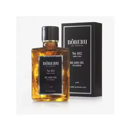 NOBERU ACEITE PARA BARBA LIGERO - ÁMBAR LIMA Nº102 (30 ml)