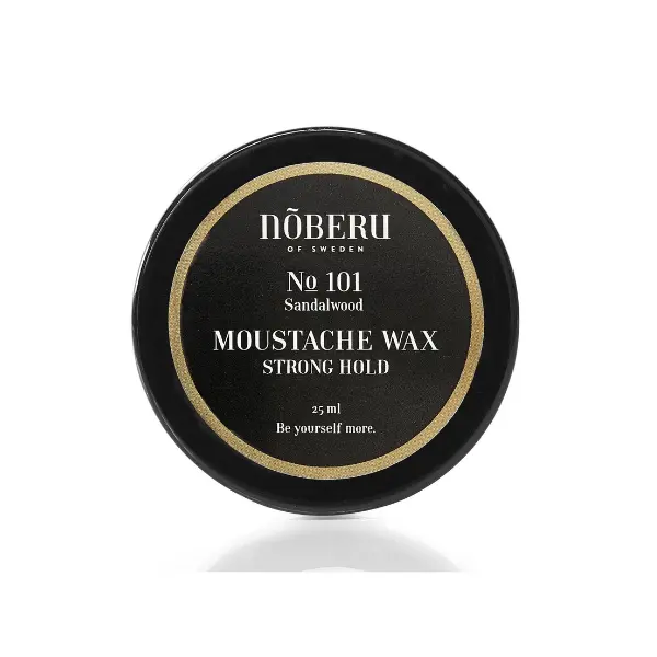 [300310] NOBERU CERA PARA BIGOTE FIJACIÓN FUERTE - SÁNDALO (25 ml)