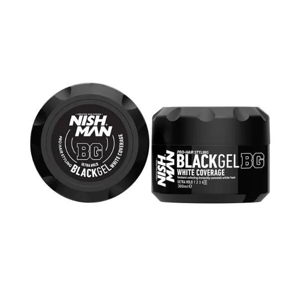 [300505] NISHMAN Black Gel (300 ml)
