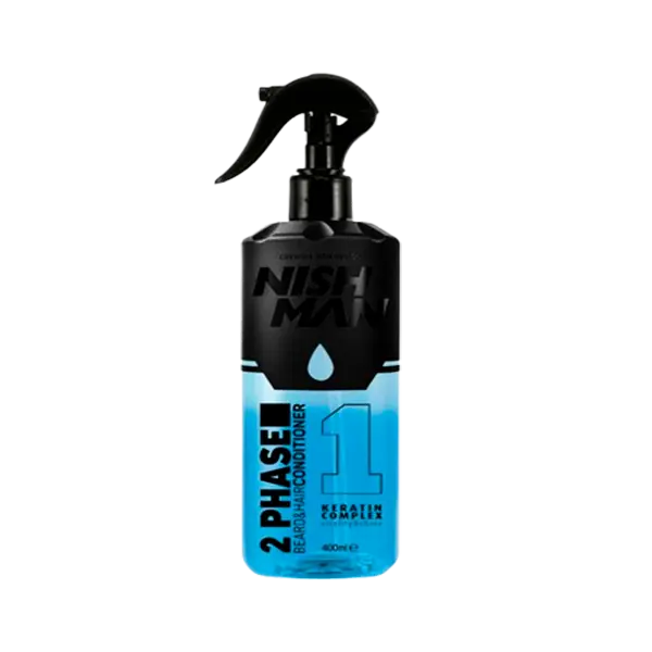 [300512] Nishman Bifásico Barba y Cabello Keratin (400ml)