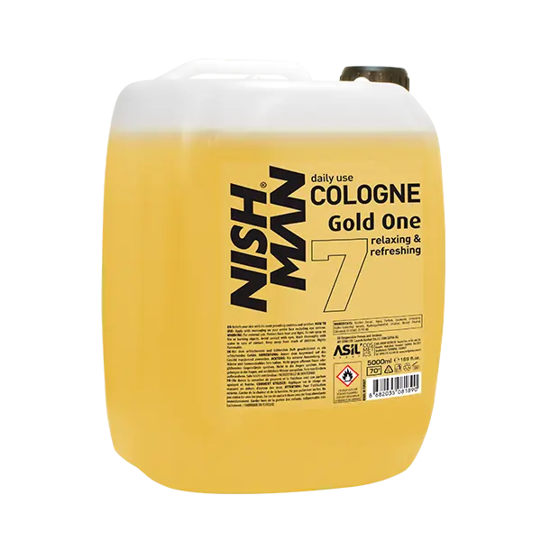 NISHMAN Garrafa de colonia GOLD ONE (5 litros)