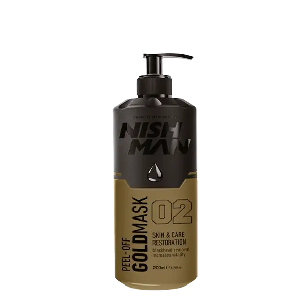 NISHMAN Mascarilla peel-off Gold (200 ml)