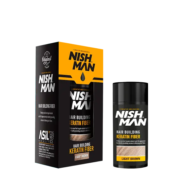 NISHMAN FIBRA CAPILAR LIGHT BROWN 21g