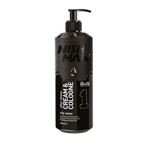 [NISAFCC400-CIT] Nishman Crema After Shave + Colonia nº1 City Senior (400ml) (Productos)