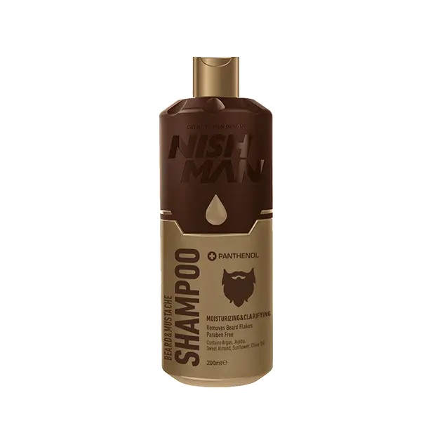 [NISCS200] Nishman Champú de Barba y Bigote (200ml)