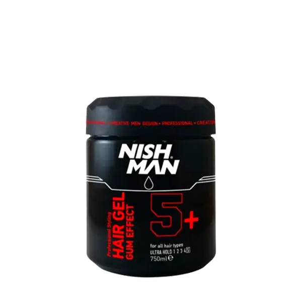 [NISHG300-750-GUM] Nishman Gel Fijador Ultra Hold Gum Effect 5+ (750ml)
