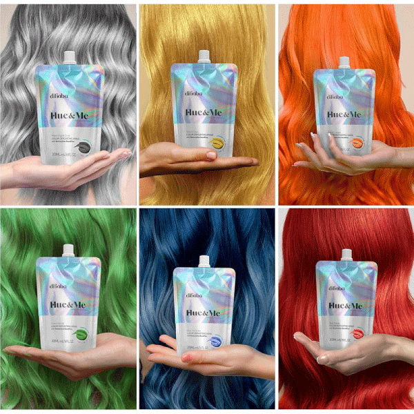[HUE-WIL] DIFIABA Hue&Me Color Mask (Wild Berry)