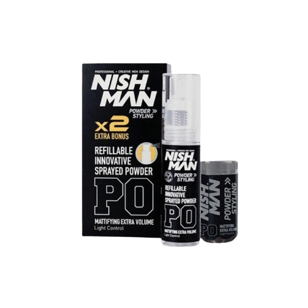NISHMAN P0 Polvos de volumen con refill 