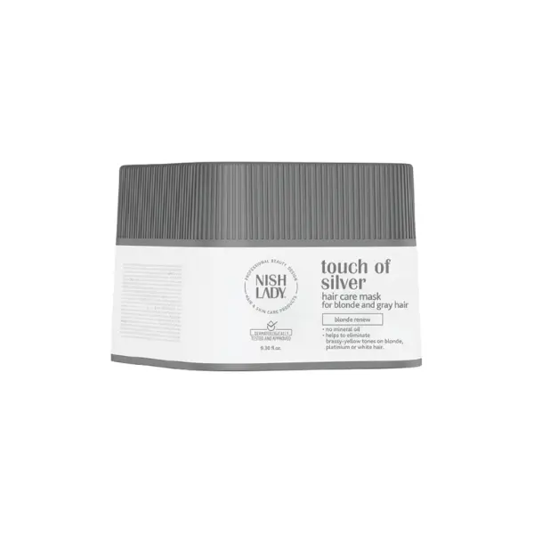 NISHLADY Mascarilla Plata anti-amarillo  