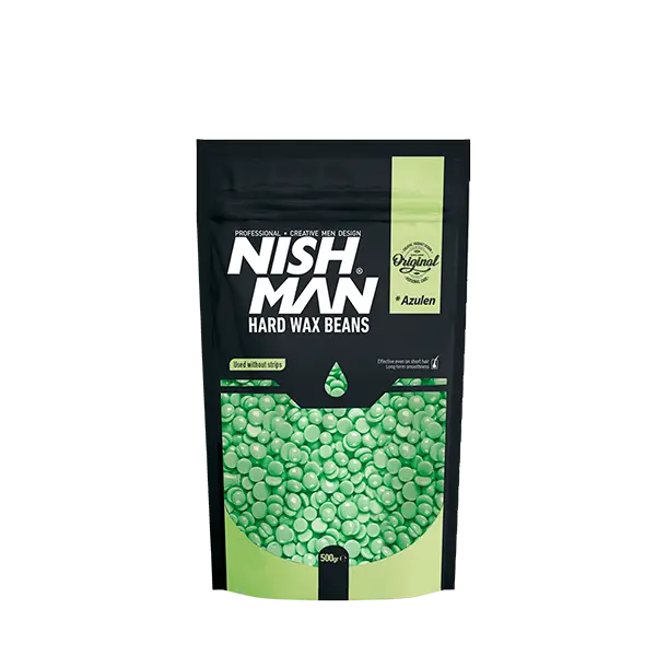 [nmn.perlasv] Nishman Cera depilatoria verde (perlas)  