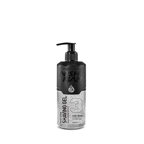 [nmn.sgel4] Nishman Shaving Gel Afeitado Fácil nº3 (400ml)