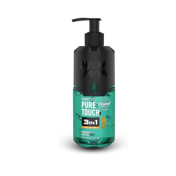 [nmn.duchapt] NISHMAN Gel de ducha Pure Touch 3 en 1 (480 ml)