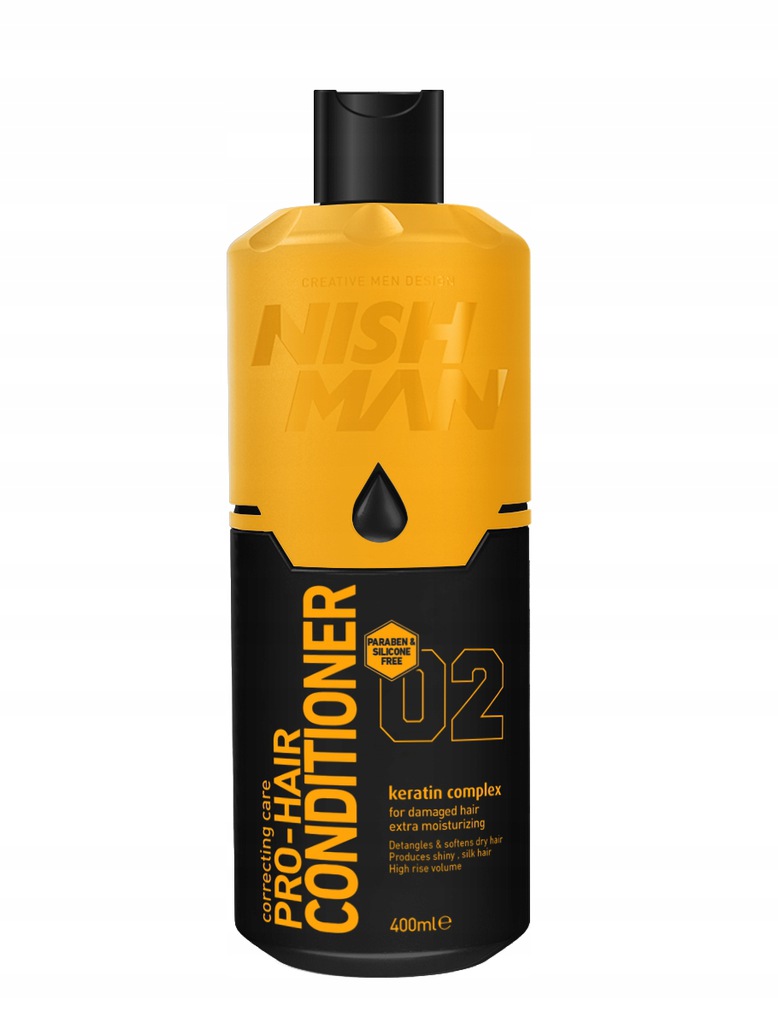NISHMAN Acondicionador profesional 02 - keratin (400 ml) 
