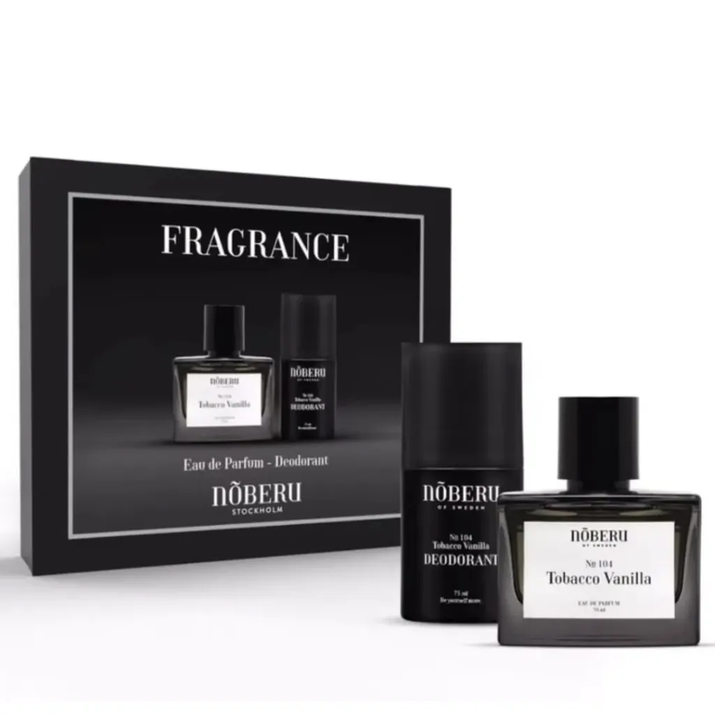NOBERU Estuche regalo Desodorante + Perfume Tabaco-Vainilla