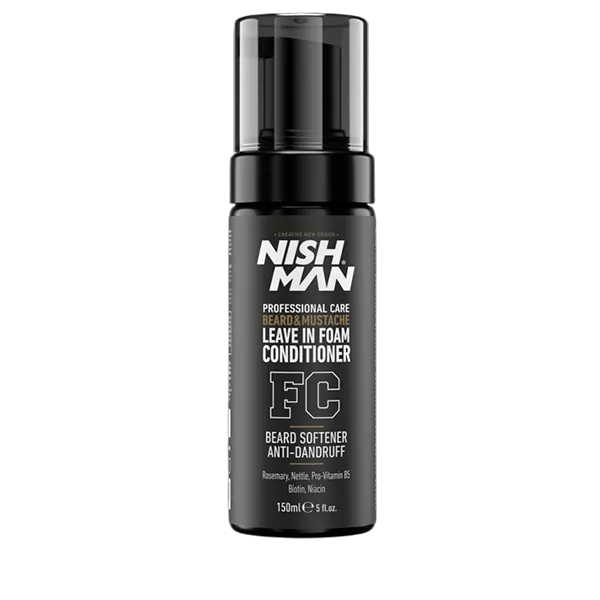 [nmn.abac] NISHMAN Acondicionador de barba anti-caspa (150 ml)