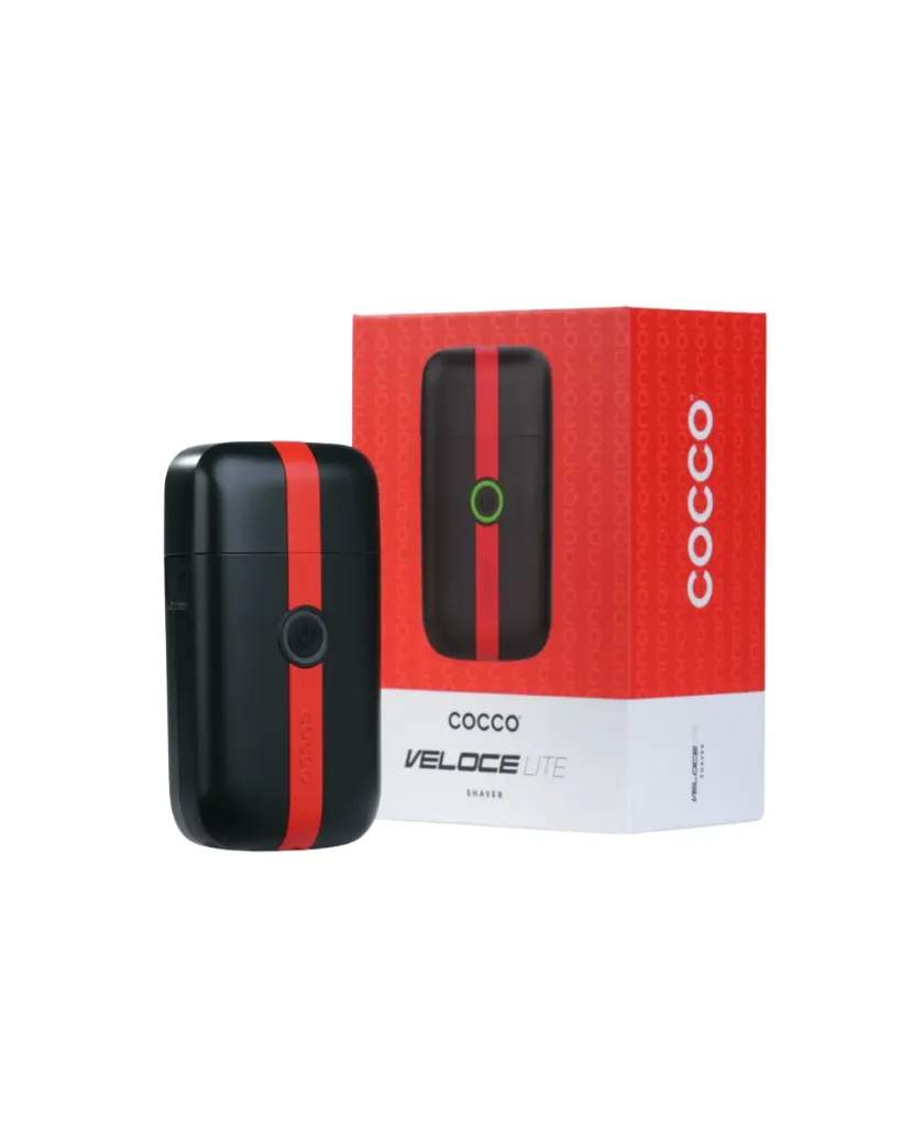 [cocco.afnr] AG Afeitadora COCCO VELOCE LITE (Negra - roja)