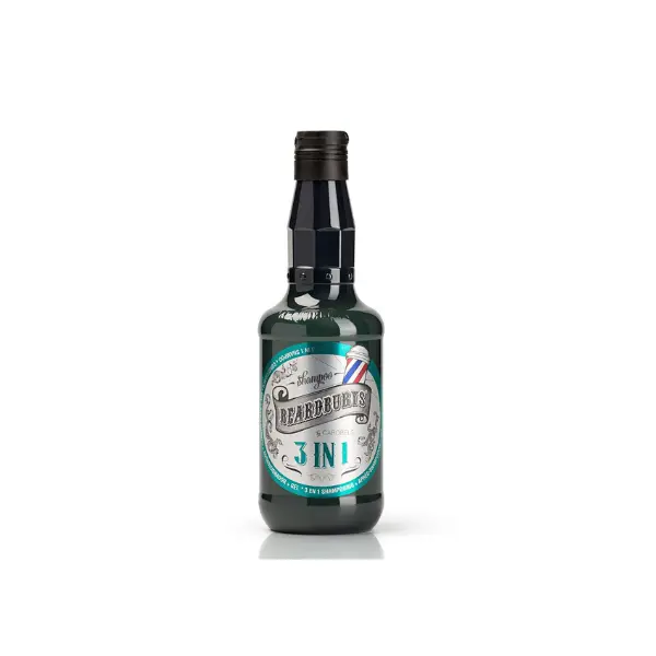 Beardburys champú-acondicionador 3 en 1 (330 ml) 