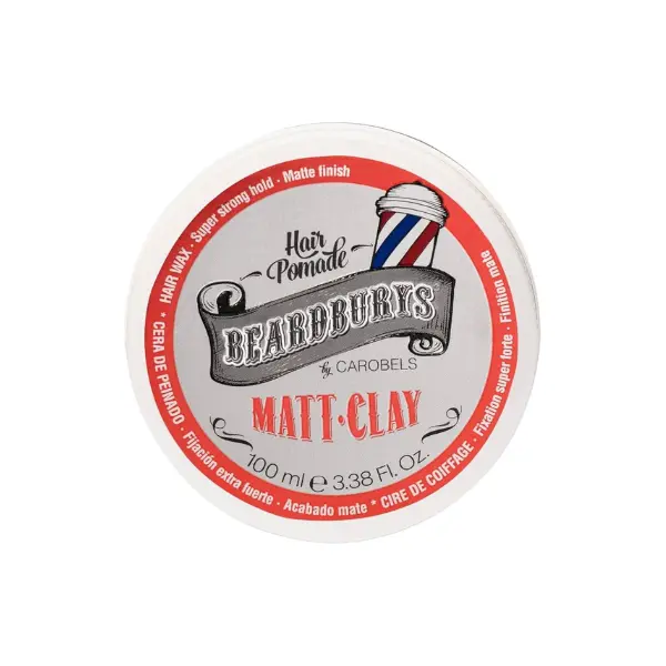[0412757] Beardburys Wax Matt Clay (100 ml)