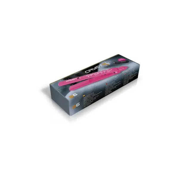 ASUER Plancha Crystal Fucsia + Funda Térmica