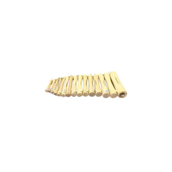 ASUER Bigudí Madera Flores Nº3 (10 mm)