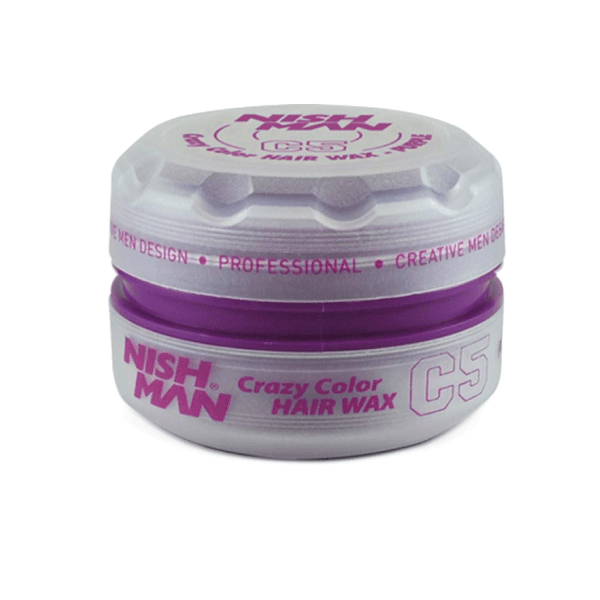 NISHMAN HAIR PREMIUM COLORING WAX C5 (PURPLE)