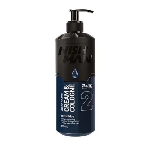 Nishman Crema After Shave + Colonia nº2 Arctic Blue (400ml)