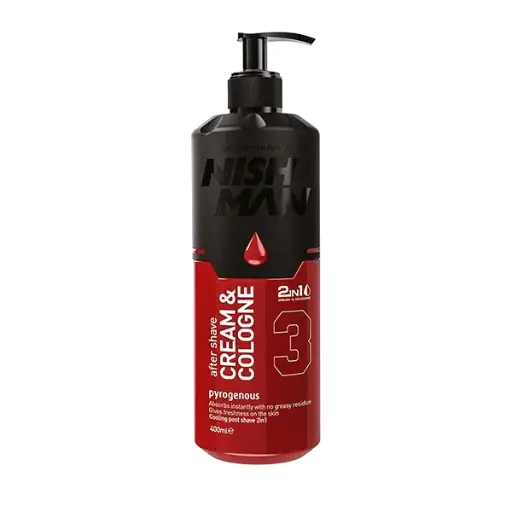 [NISAFCC400-PYR] Nishman Crema After Shave + Colonia nº3 Pyrogenous (400ml)