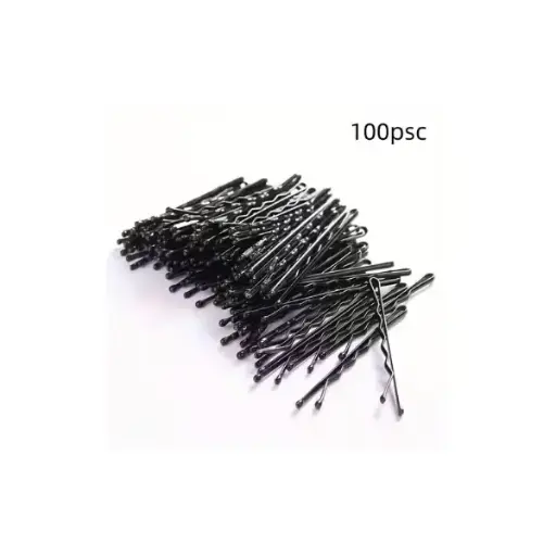 [100044] ASUER Horquilla Invisible mini negra (bolsa 100 uds)