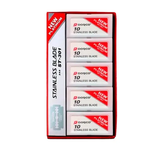 [103012] Dorco Cuchillas Rojas enteras 100 und